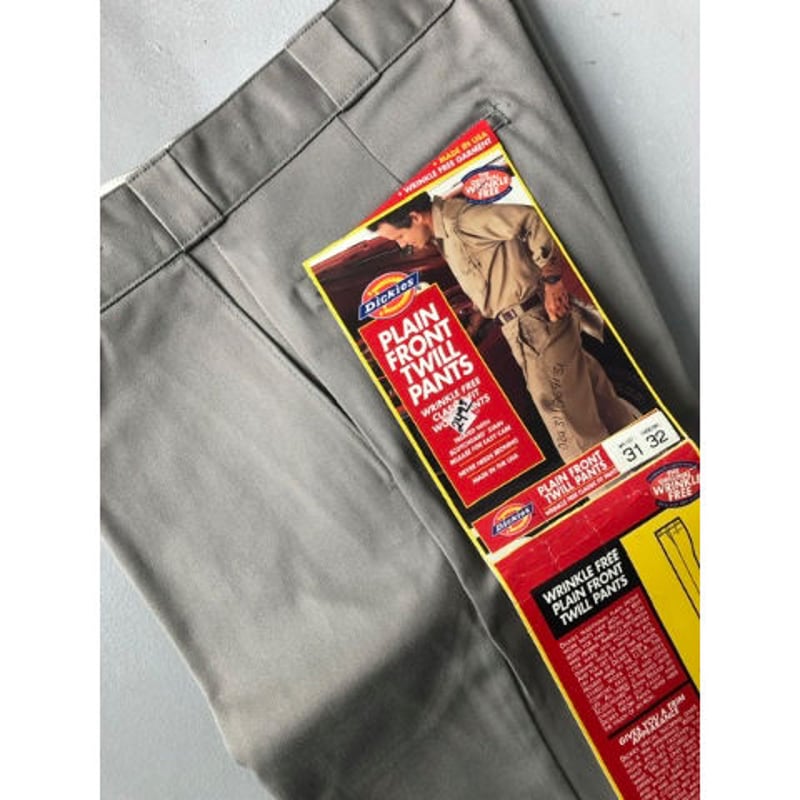 Dickies MADE IN USA 31×32 DEAD STOCK - チノパン