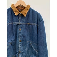 70s MAVERICK BOA DENIM JACKET MADE IN USA 🇺🇸  Size 44