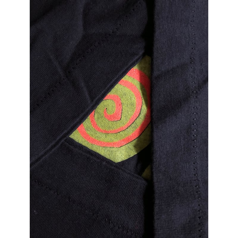 90s HANG TEN ベロアボーダースウェットシャツ 黒 デッドストック 90s HANG TEN ベロアボーダースウェットシャツ 黒 デッドストック