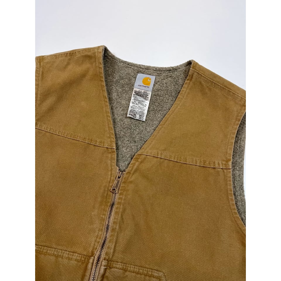 j*n様 [希少] L TARLL USA製 Carhartt ダックベスト V Carhartt” Duck Vest USA製 SIZE XL カーハート ダックベスト スミクロ