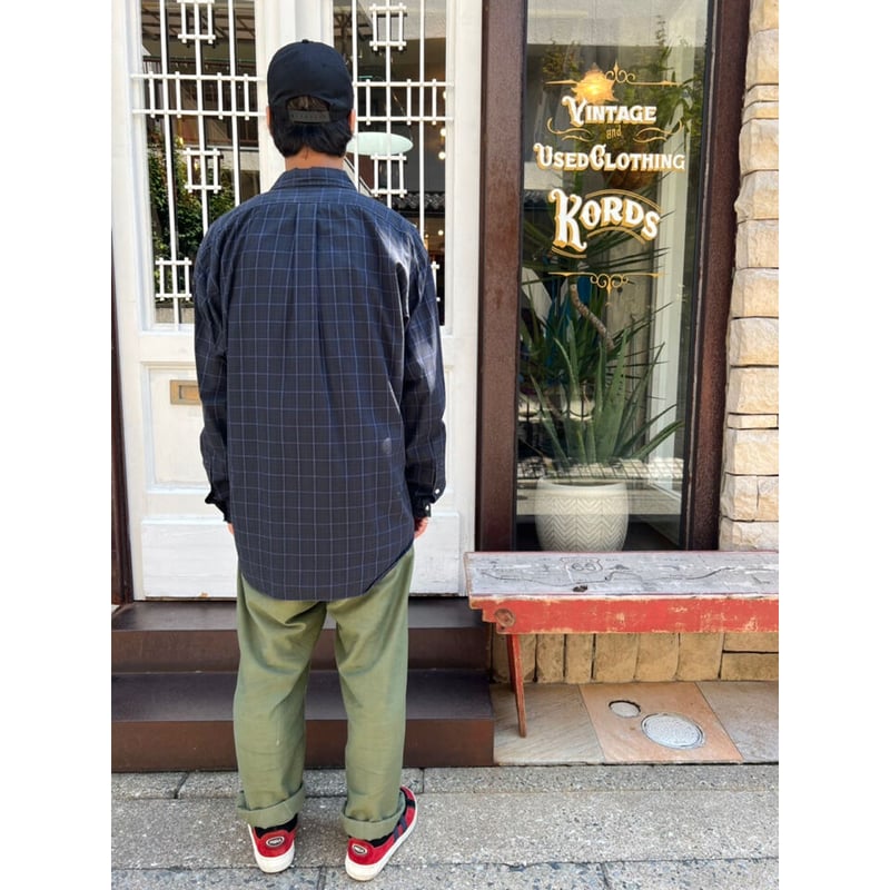 90s Ralph Lauren　カフェチェック　BLAKE 古着 90s Ralph Lauren 「BLAKE」 トラッド チェック 犬 ドッグ