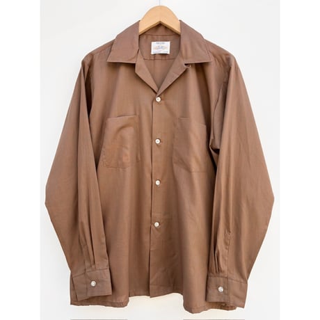 70s ARROW OPEN COLLAR SHIRT MADE IN USA🇺🇸 Size M