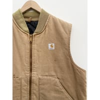 80〜90s carhartt DUCK VEST MADE IN USA 🇺🇸 Size XL