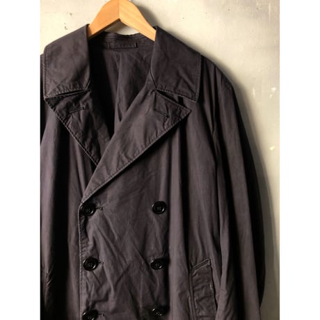 60s  "US  NAVY" DOUBLE BREASTED COAT Size  L