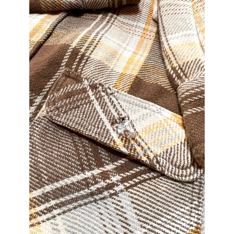 60s〜70s GRANTS FLANNEL SHIRT Size M | KORDS
