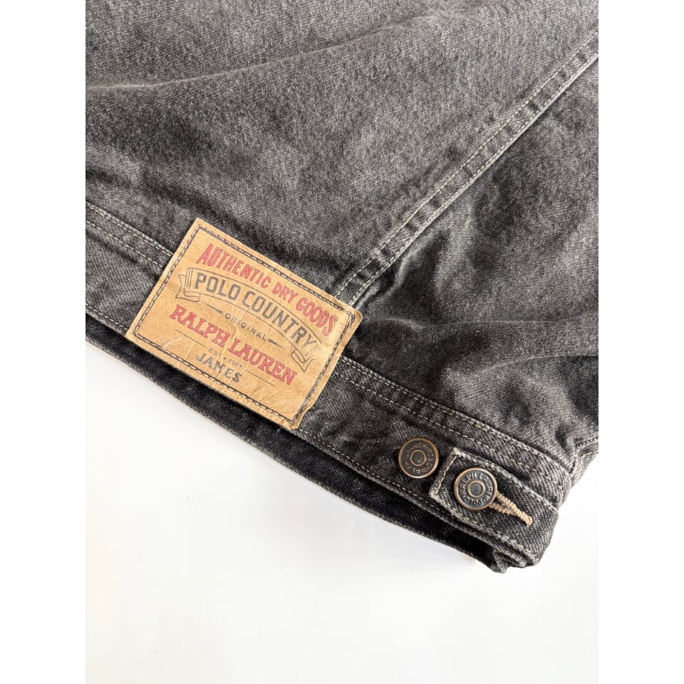 polo country 80s 90s ポロカン デニムワークジャケット