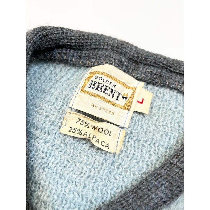 60s BRENT WOOL CARDIGAN Size L | KORDS