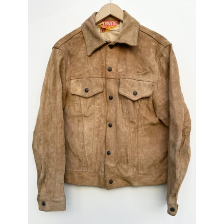 60s Levi’s "3rd TYPE" SUEDE TRACKER JACKET Size 38程