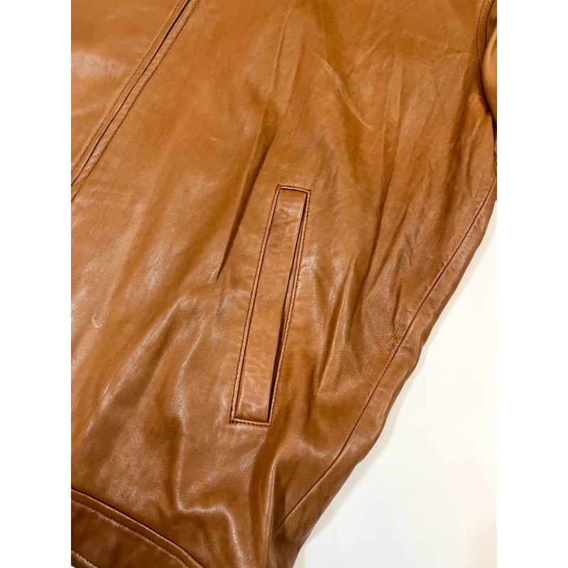 90s Ralph Lauren LEATHER JACKET Size L | KORDS