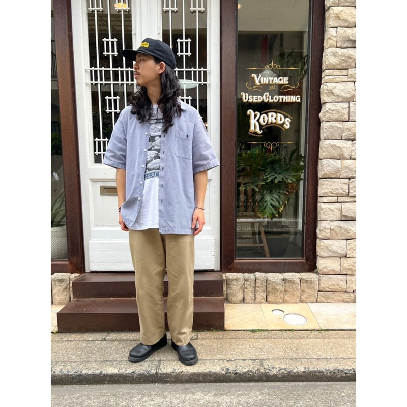 90s Ralph Lauren 開襟Shirt ADAMS ラルフローレン 90s Polo Ralph Lauren 