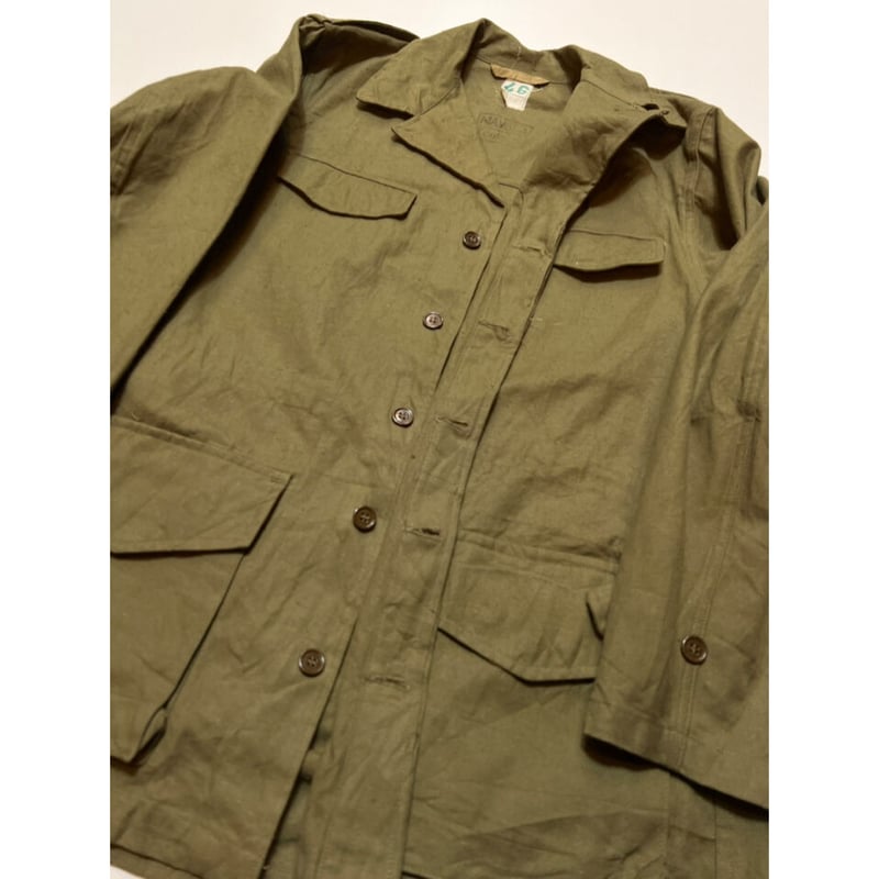 50s FRENCH ARMY M-47 FIELD JACKET 