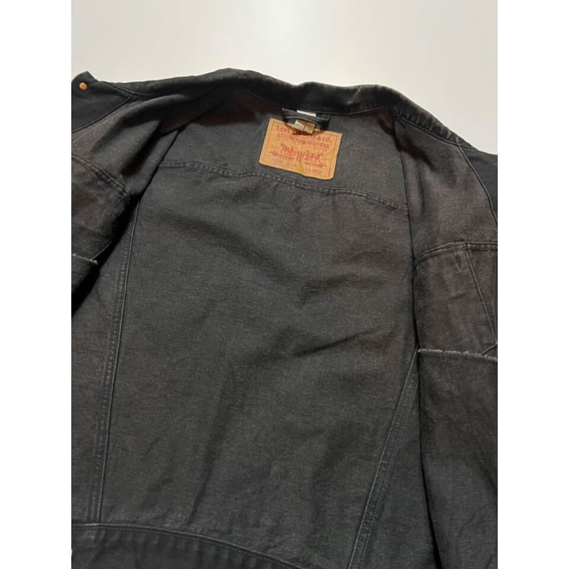 90s Levi's 70598-4159 BLACK DENIM JACKET Size X 90s Levi's 70598-4159 BLACK DENIM JACKET Size X