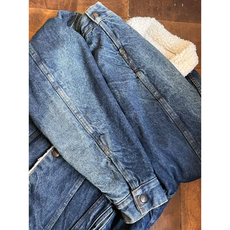 80s Levi's 70608 DENIM BOA JACKET MADE IN USA 🇺 80s Levi's 70608 DENIM BOA JACKET MADE IN USA 🇺