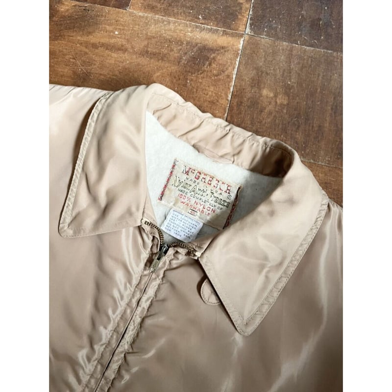 60s McGREGOR Nylon Anti-Freeze JACKET MADE IN U 60s McGREGOR Nylon Anti-Freeze JACKET MADE IN U