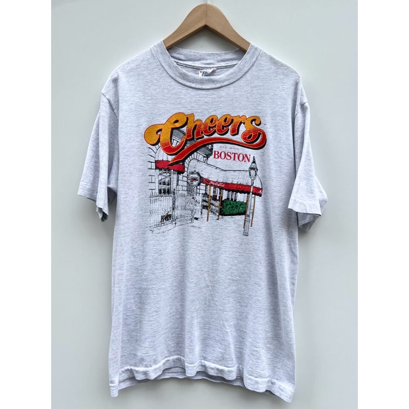 90s USA製　フェード　テレビ番組　Cheers　Tシャツ シングルステッチ 90s USA製 フェード テレビ番組 Cheers Tシャツ シングルステッチ