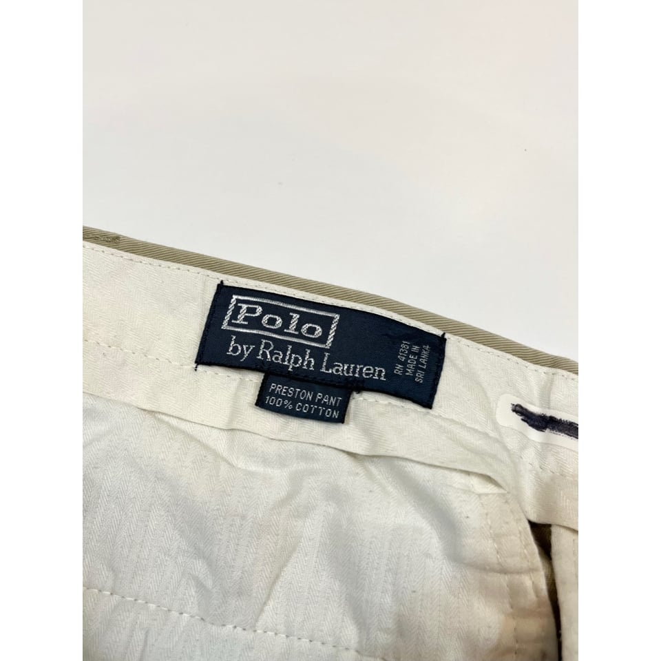 90s Ralph Lauren CHINO PANTS Size W32L30→W33L29 90s Ralph Lauren CHINO PANTS Size W32L30→W33L29