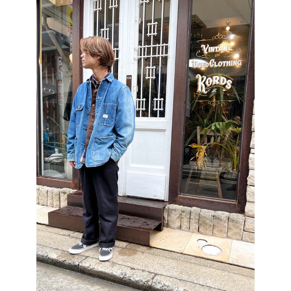 【限定値下げ！極上濃紺】60s BIG MAC DENIM COVERALL 60s BIG MAC DENIM COVERALL Size 40程 | KORDS