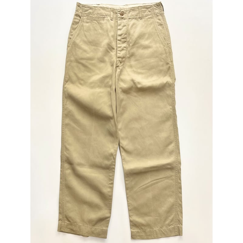 50s ビンテージ　USARMY 米国軍　45KHAKI 50s US ARMY 