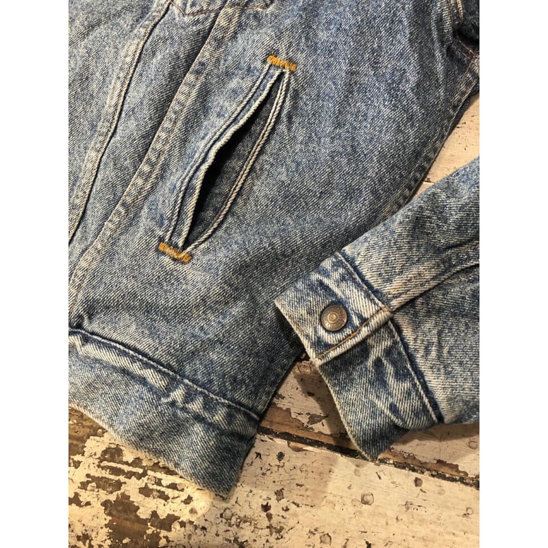 90s Levi's 70609 DENIM BOA JACKET MADE IN USA
