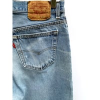 90s Levi’s 501 “CRASH” DENIM PANTS MADE IN USA 🇺🇸  W36L32 →W34L29