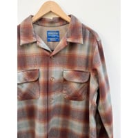 90〜00s PENDELTON WOOL RIDER SHIRT Size M