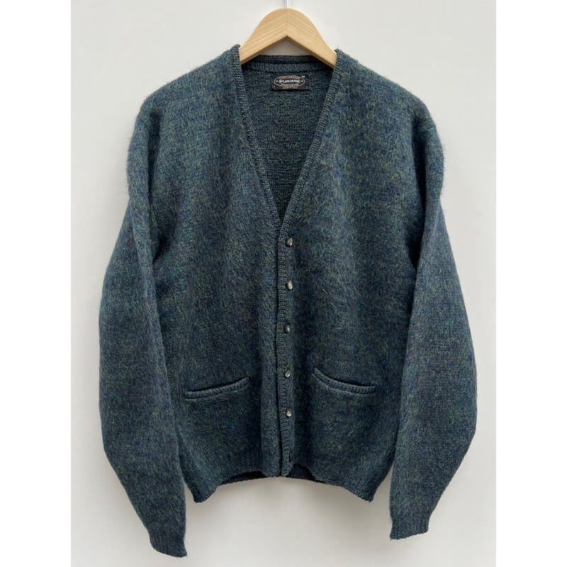 60s PURITAN MOHAIR CARDIGAN MADE IN USA 🇺🇸 Size 60s PURITAN MOHAIR CARDIGAN MADE IN USA 🇺🇸 Size
