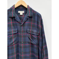 90s BANANA REPUBLIC OPEN COLLAR SHIRT Size M