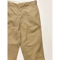 60s US ARMY KHAKI TROUSERS Size W34L29→W33.5L29