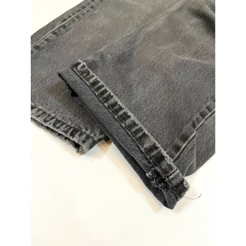 00s Levi's 501-0660 BLACK DENIM PANTS MADE IN U