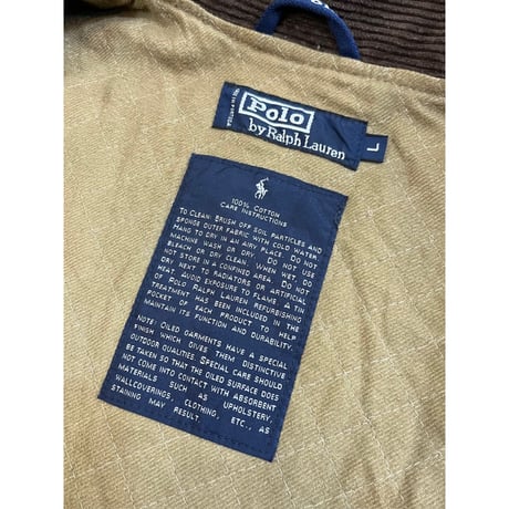 90s Ralph Lauren OILED FIELD JACKET Size L