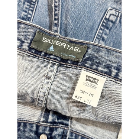00s Levi’s SILVERTAB "BAGGY FIT" DENIM PANTS Size W38L32→W38L31