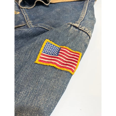 60s Lee 101-LJ "STORM RIDER" DENIM JACKET MADE IN USA 🇺🇸 Size 44-REG