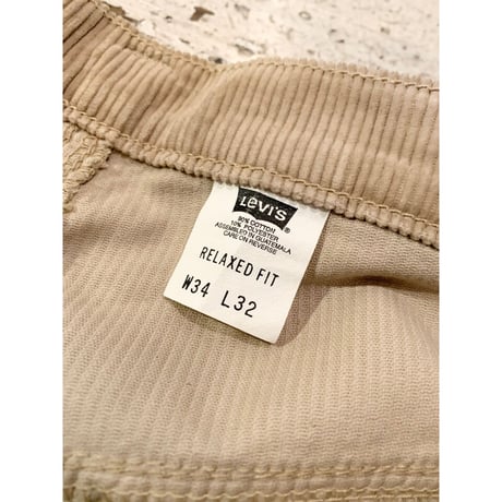 90s Levi's "L2 SERIES" CORDUROY PANTS Size W34L32
