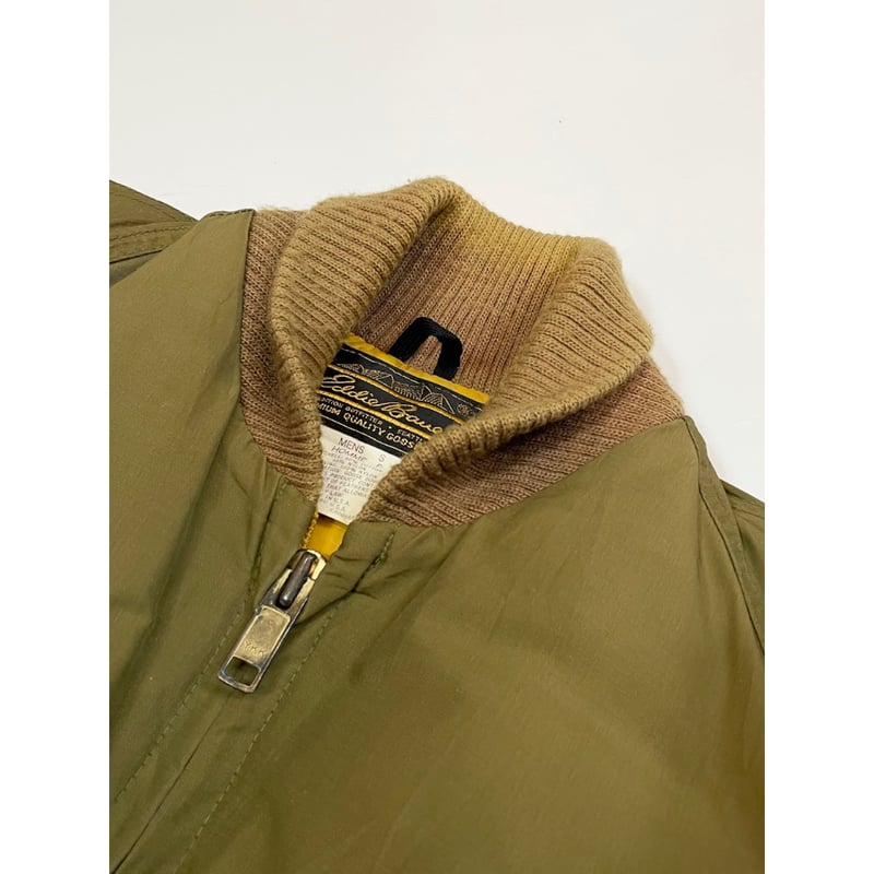 80s USA製 Eddie Bauer ドリズラージャケット カーキ S 80s USA製 Eddie Bauer ドリズラージャケット カーキ S 80s USA