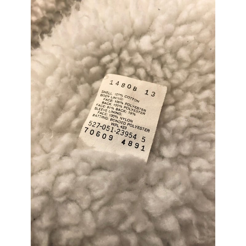 90s Levi's 70609 DENIM BOA JACKET MADE IN USA