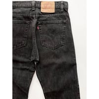 90s Levi’s 505-0260 BLACK DENIM PANTS MADE IN USA 🇺🇸 Size W33L32→W32L31
