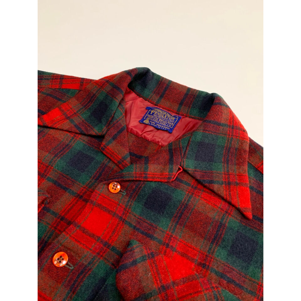 70s PENDELTON WOOL BOARD SHIRT MADE IN USA 🇺🇸 S...