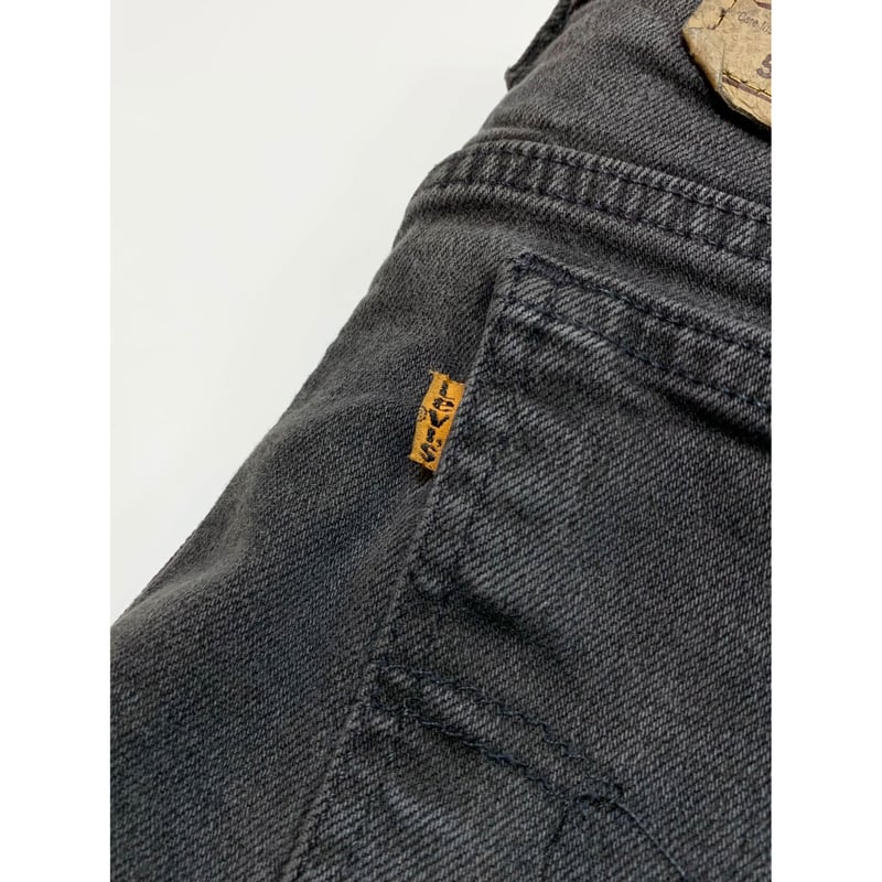 希少 90's ヴィンテージ levi's 517 BlackデニムW32L34 90s Levi's 517 Black Boots Cut 90年代 リーバイス 517 ブーツ