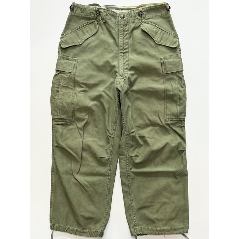 50s US ARMY M-51 FIELD TROUSERS Size SMALL-SHOR