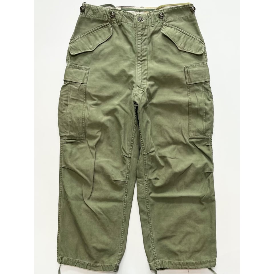 50s US ARMY M-51 FIELD TROUSERS Size SMALL-SHOR