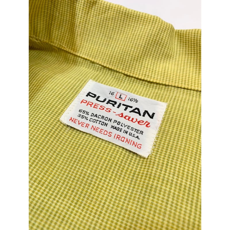 60s 70s PURITAN club USA製 b4061d6675553414a0439f1b903e5e