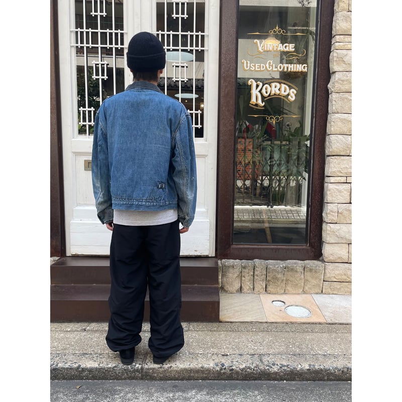 50s UNKNOWN DENIM WORK JACKET Size L程 | KORDS