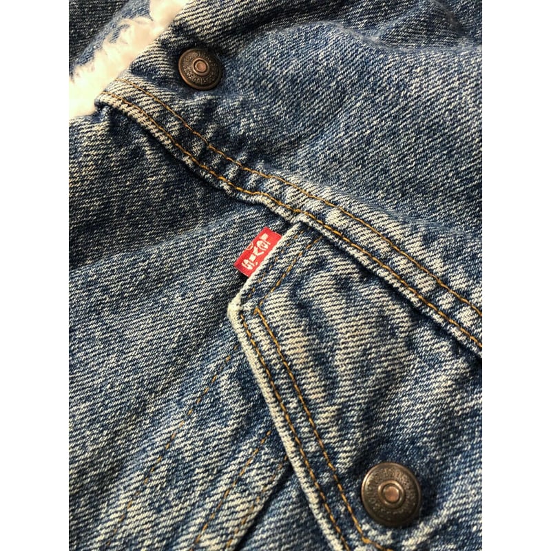 90s Levi’s 70609 ボアジャケット　USA製 90s Levi's 70609 DENIM BOA JACKET MADE IN USA