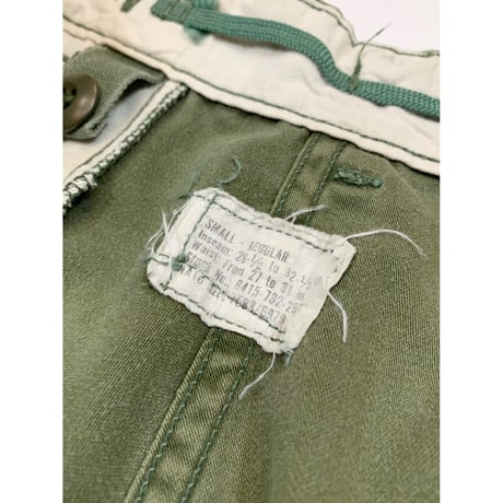 72s US ARMY M-65 FIELD TROUSERS Size SMALL-REGULAR