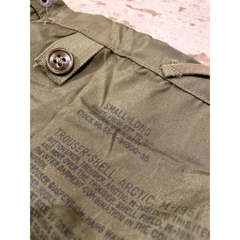 パンツ DEAD STOCK US M-51 WIND OVER CARGO PANTS FIFTH DEAD STOCK US M-51 WIND OVER CARGO PANTS [OD] - Fresh
