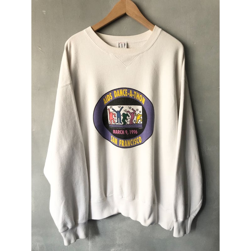 90s Keith Haring x gap vintage スウェット XL 90s Keith Haring x gap vintage スウェット XL4743【未開封品
