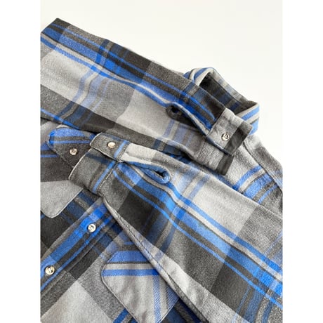 80s FIVE BROTHER FLANNEL SHIRT MADE IN USA 🇺🇸 Size L