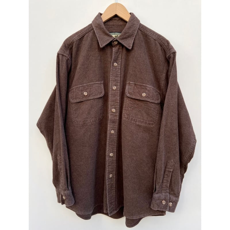 90s FIELD & STREAM CHAMOIS CLOTH SHIRT Size L |