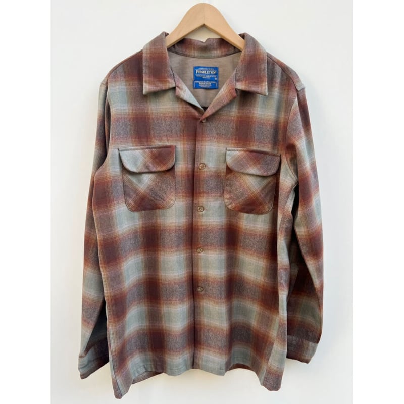 90〜00s PENDELTON WOOL RIDER SHIRT Size M | KORDS