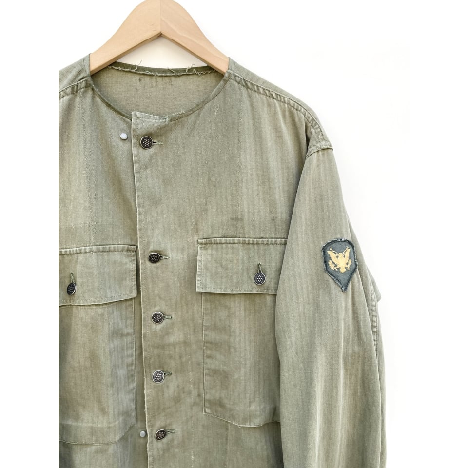 40s USARMY M-43 HBT jacket 米軍実物　大戦 40s US ARMY 